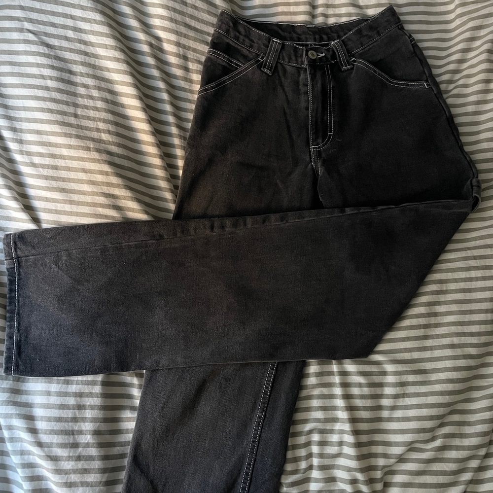 Denim Pants Utility White Lining Jeans